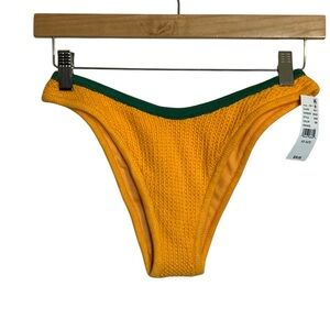 Pacsun marigold crochet bikini size XS